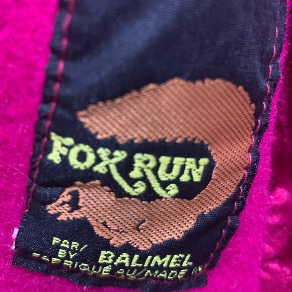 VINTAGE FOXRUN BY BALIMEL DOUBLE BREAST WOOL TRENCH COATS SIZE M - Picture 14 of 14